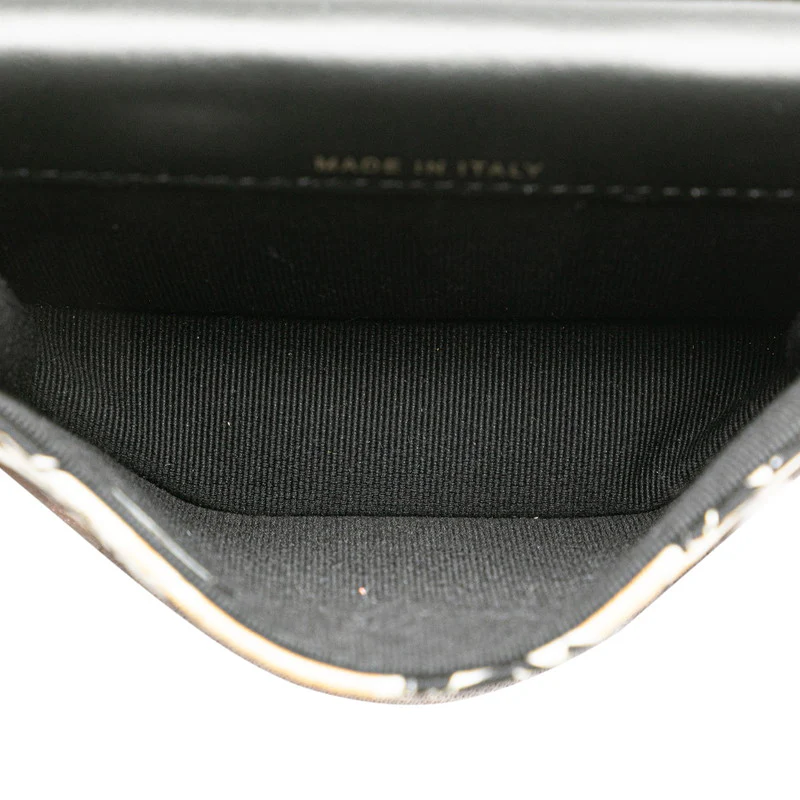 Chanel Canvas Leather Mini Chain Shoulder Bag