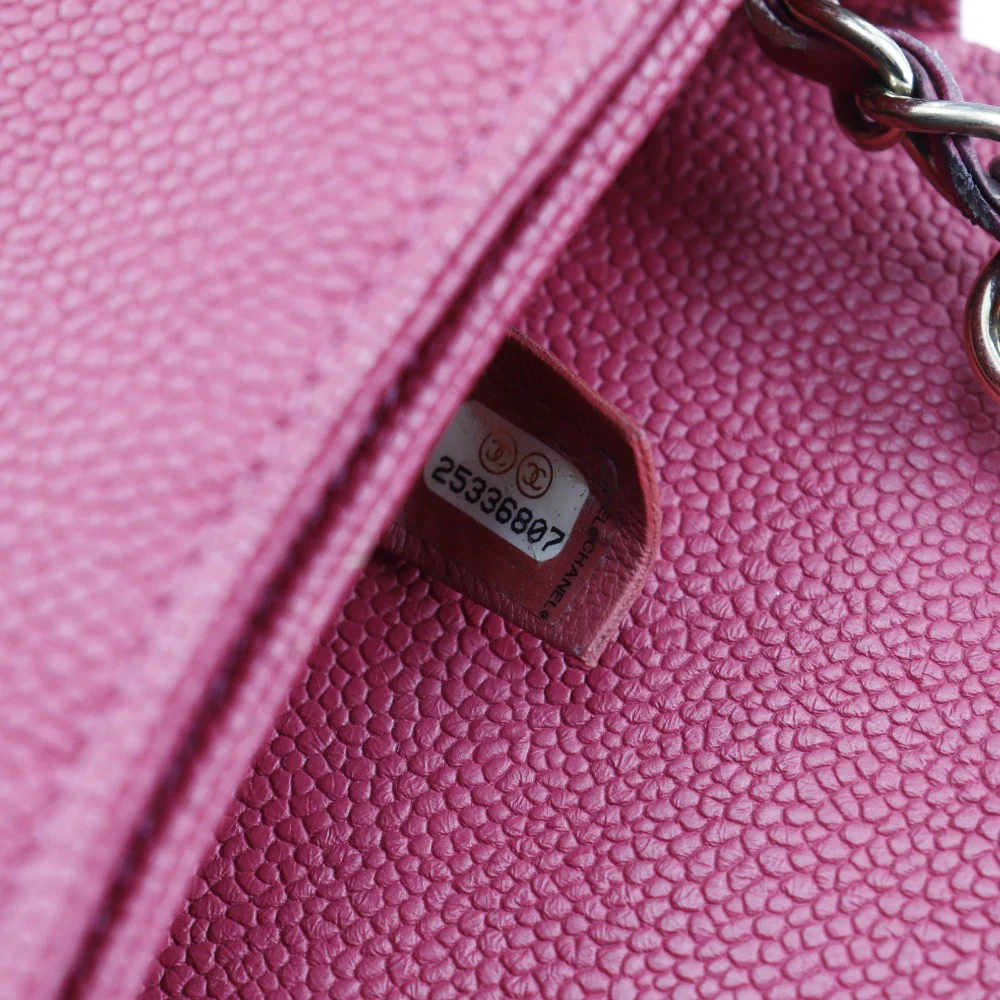 Chanel Caviar Top Handle Bag A93659