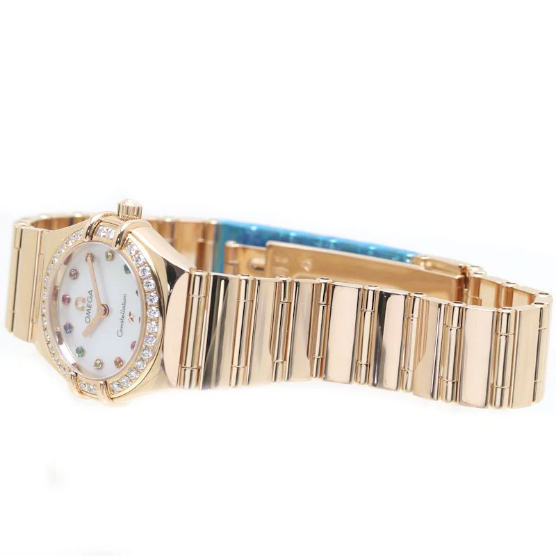 Omega Constellation Mini Iris Diamond Quartz Watch
