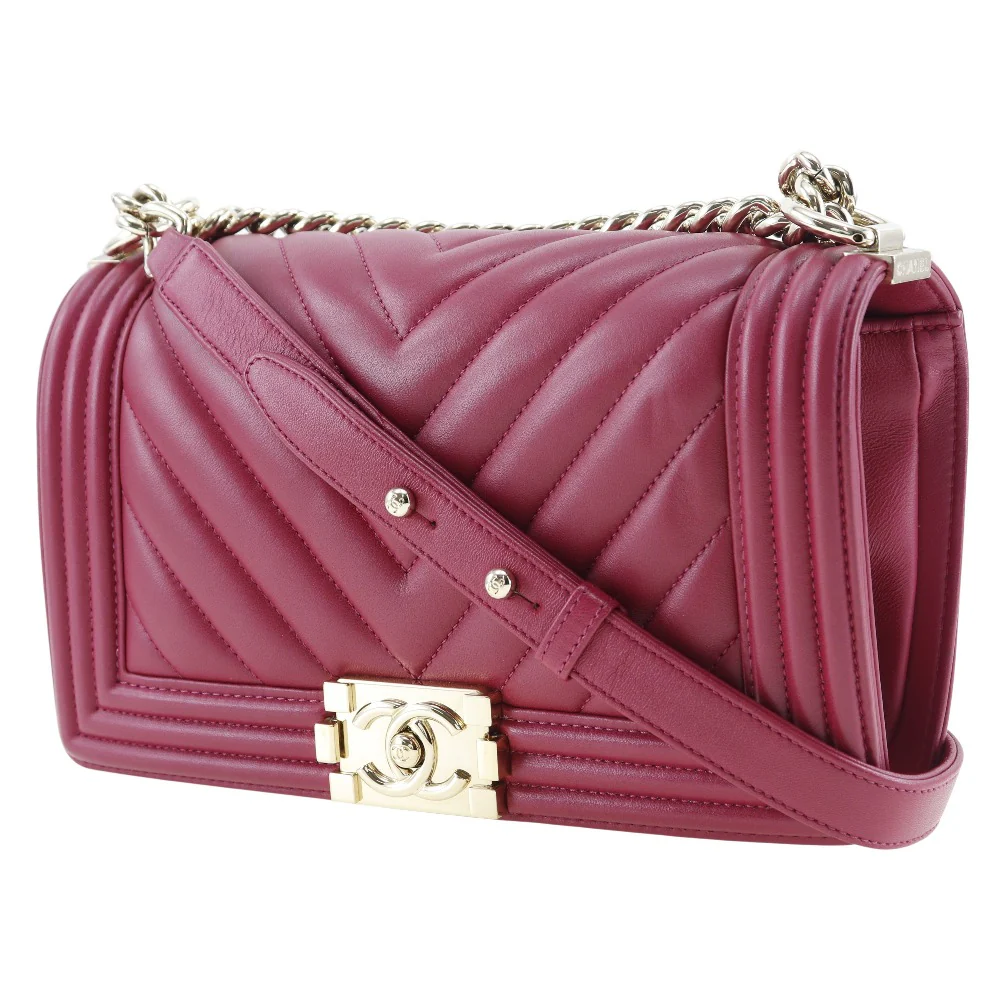Chanel Boy Shoulder Bag Lambskin