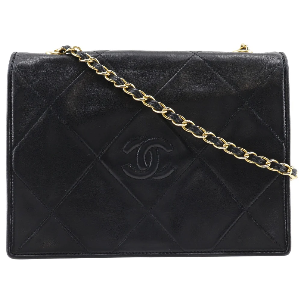 Chanel Lambskin Chain Shoulder Bag
