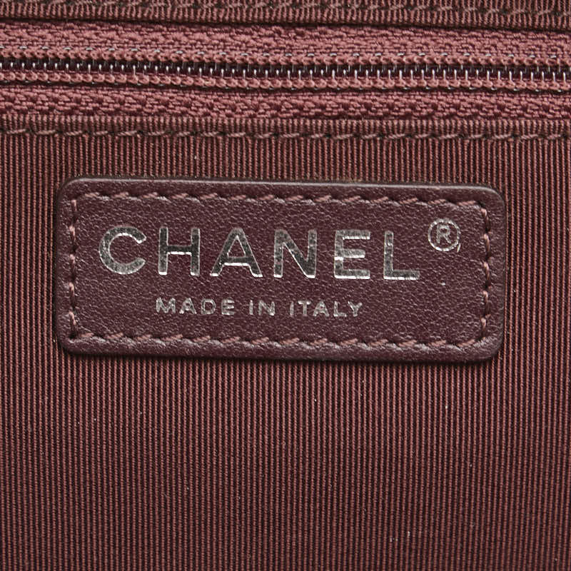 Chanel Boy Lambskin Chain Shoulder Bag
