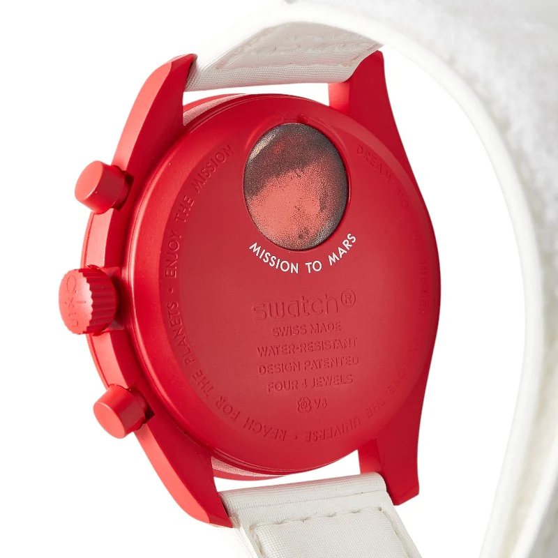Omega MoonSwatch Mission to Mars Quartz Watch