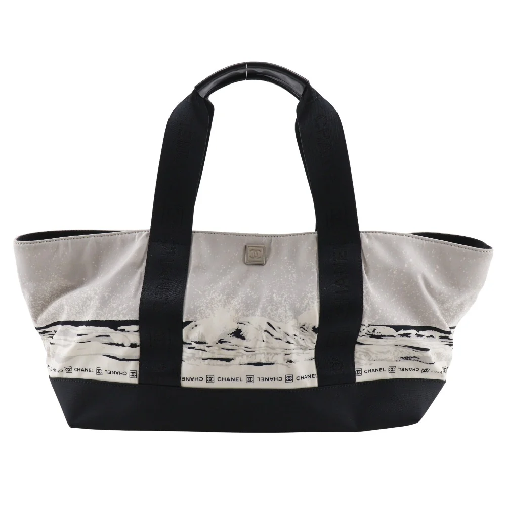 Chanel Nylon Handbag Black