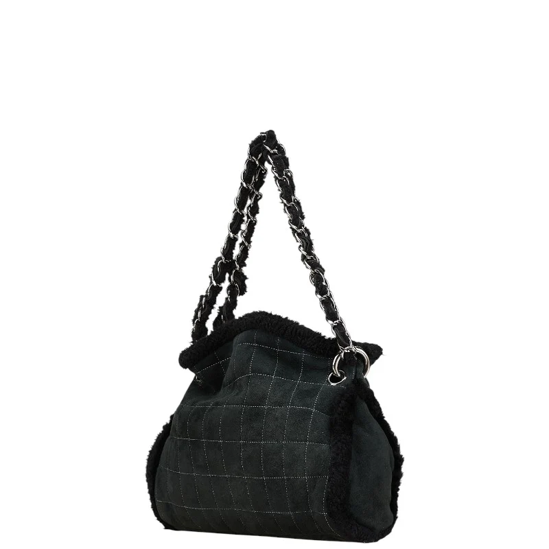 Chanel Suede Chain Shoulder Bag