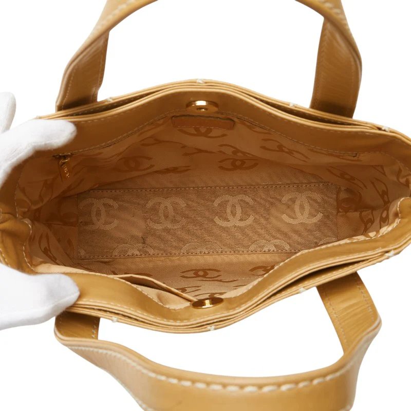 Chanel Coco Mark Wild Stitch Tote Bag A18126