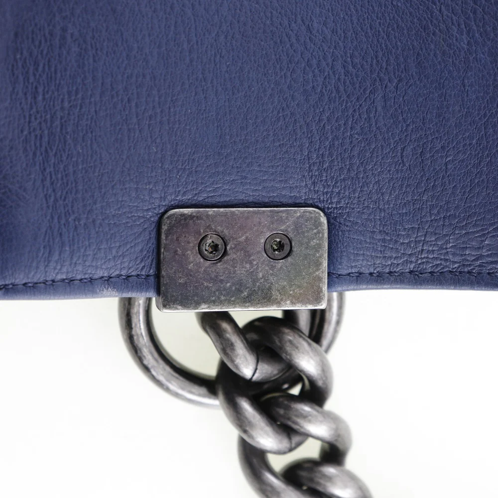 Chanel Boy Lambskin Shoulder Bag