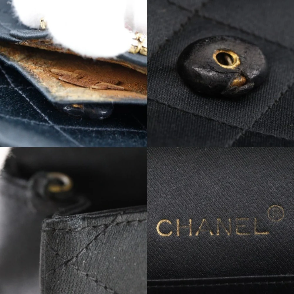 Chanel Satin Shoulder Bag 1985