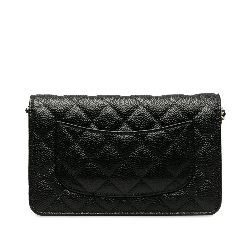 Chanel Matelasse Caviar Chain Wallet Shoulder Bag