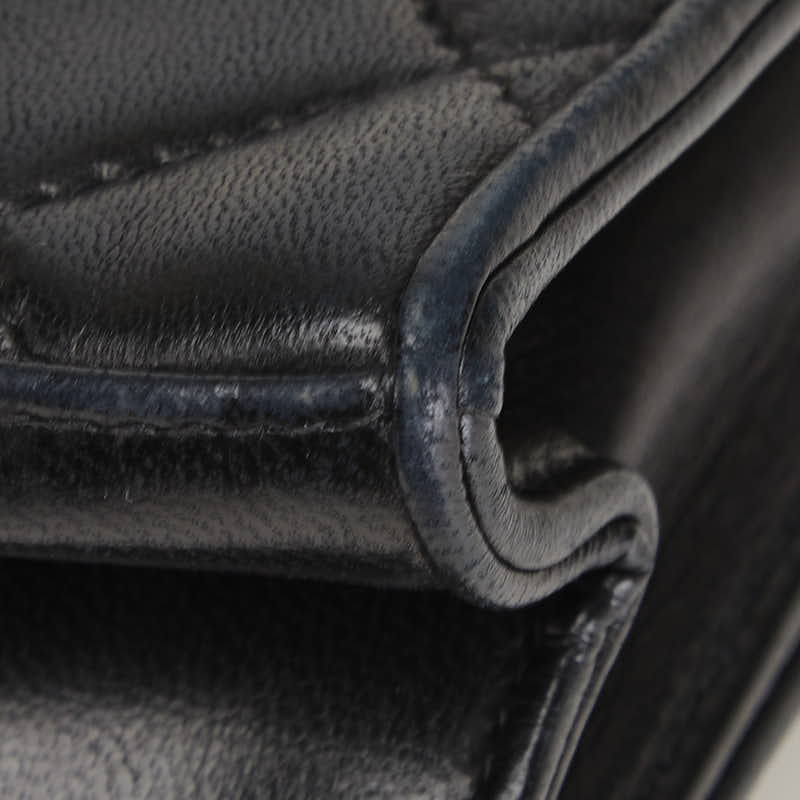Chanel Lambskin Coco Mark Matelasse Chain Bag