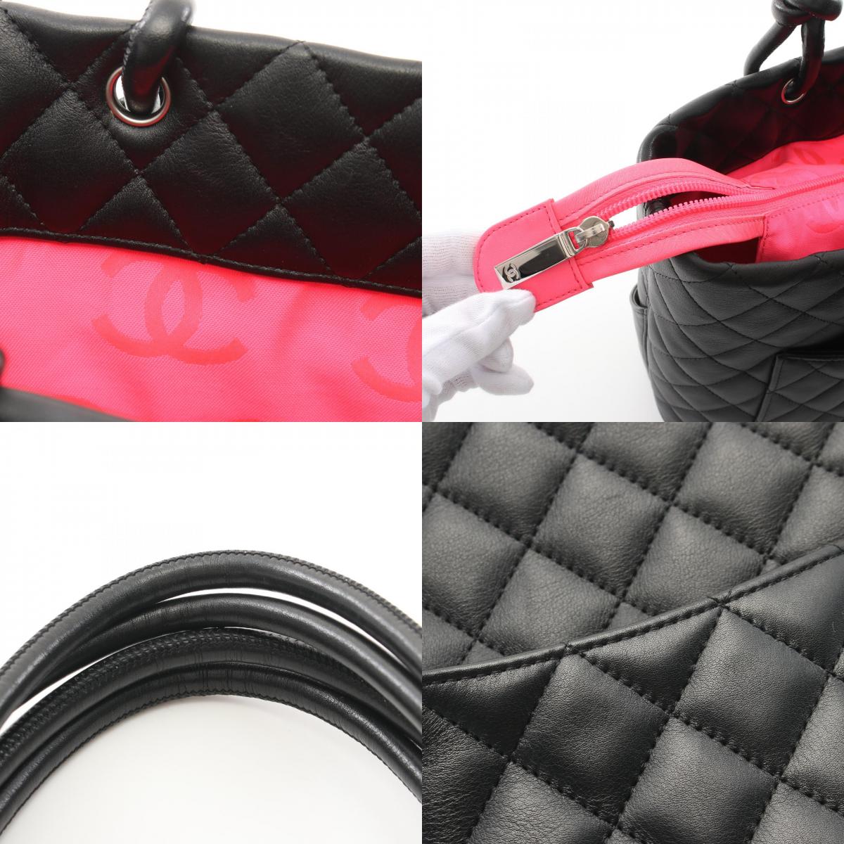 Chanel Cambon Line Medium Tote Bag Leather A25167