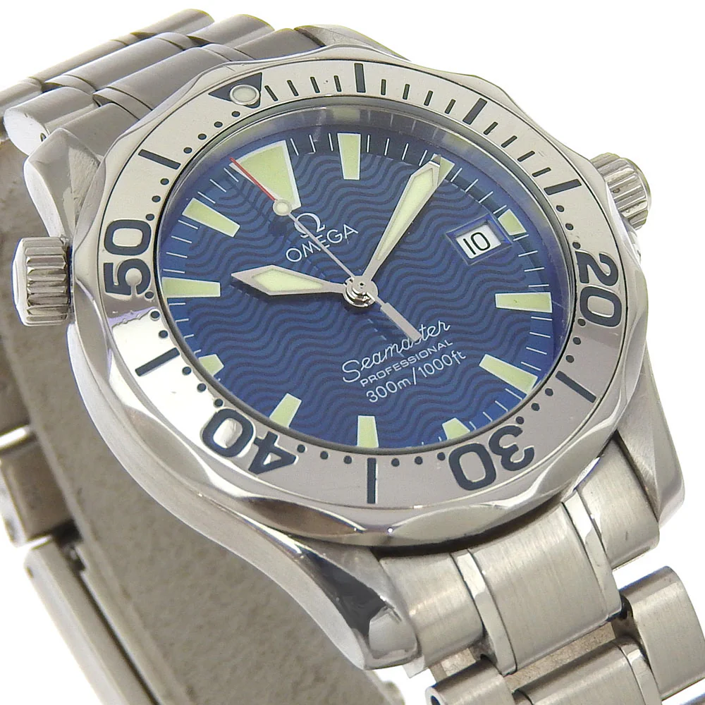 Omega Seamaster Quartz Watch Stainless Steel