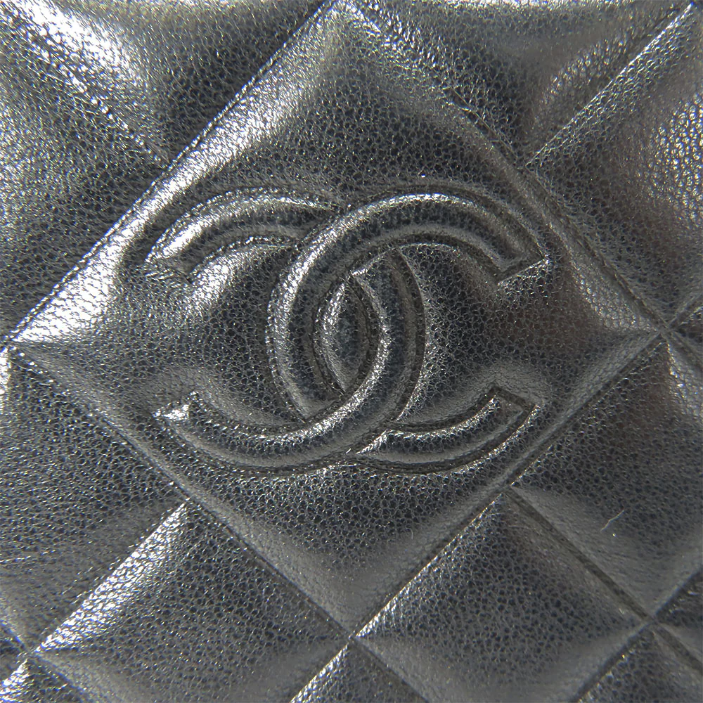 Chanel Lambskin Chain Shoulder Bag Wallet