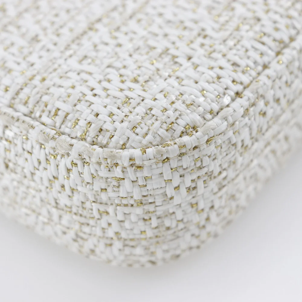 Chanel Tweed Deauville Chain Shoulder Bag A84415