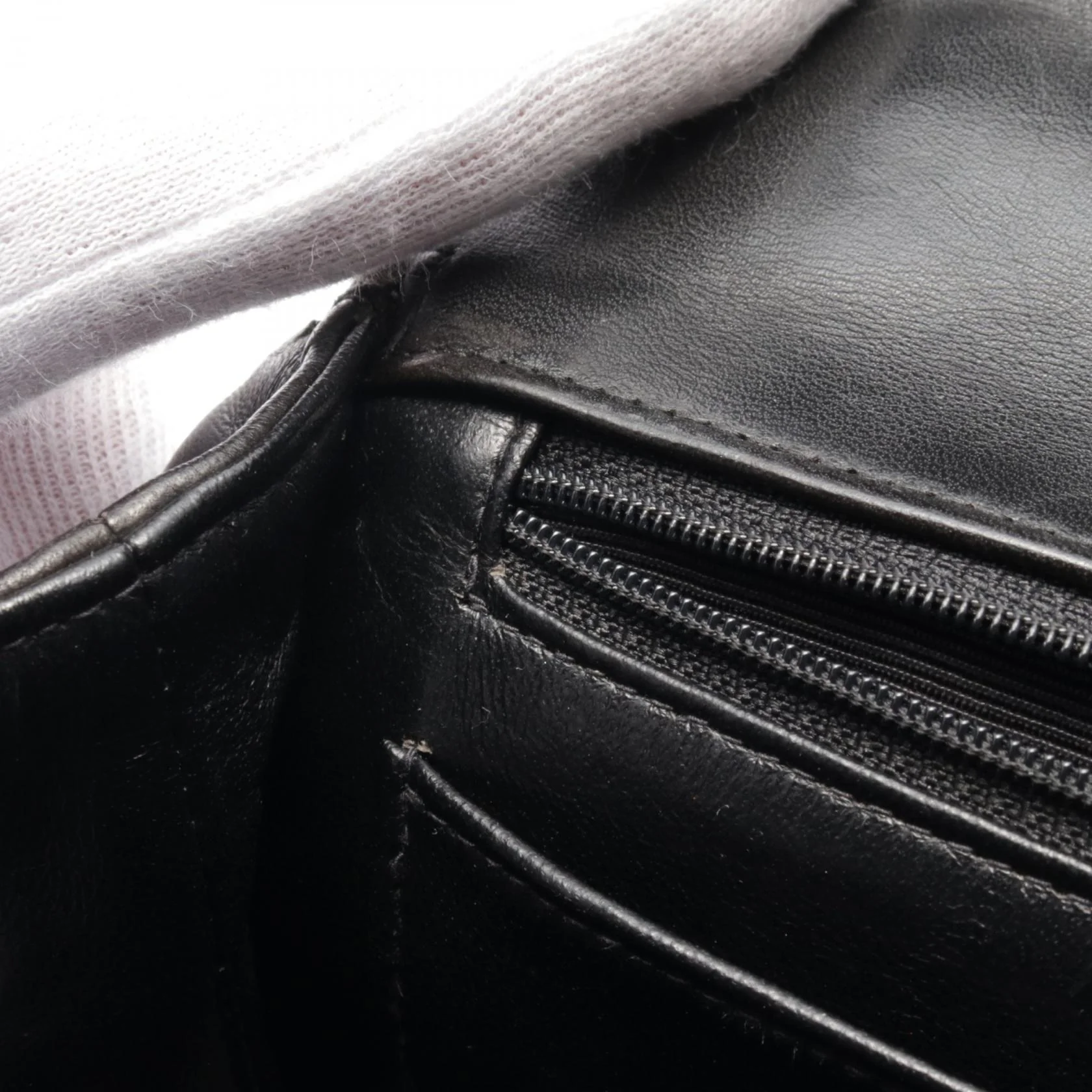 Chanel Matelasse Lambskin Handbag Black