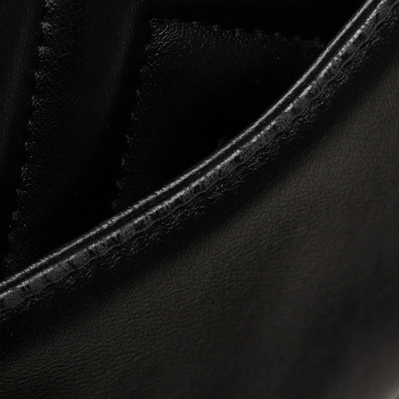 Chanel Leather Coco Mark V Stitch Chain Bag