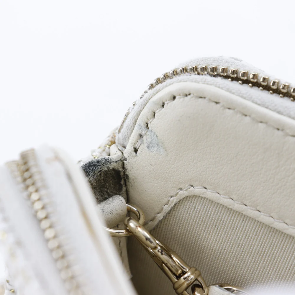 Chanel Tweed Deauville Chain Shoulder Bag A84415