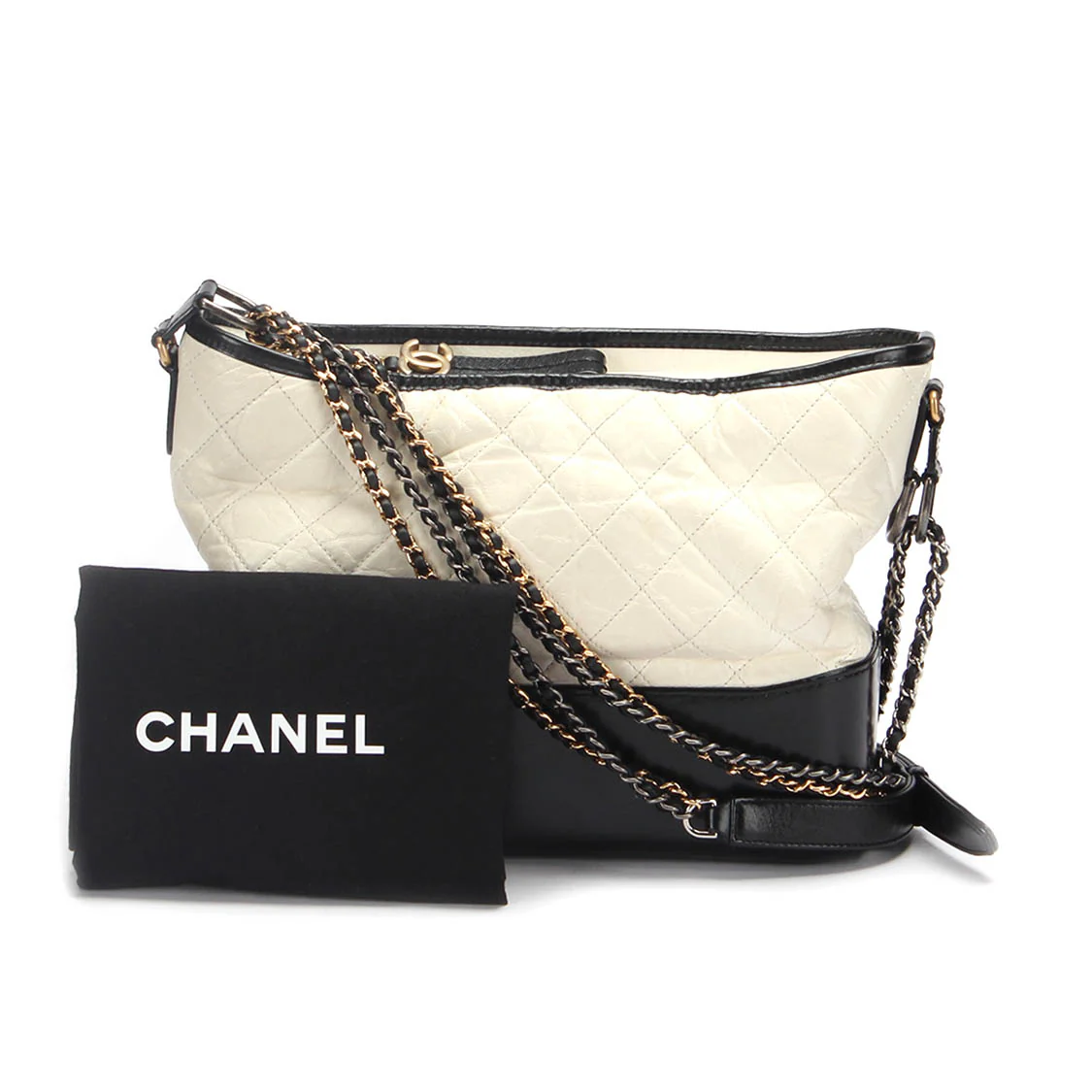 Chanel Medium Gabrielle Shoulder Bag Leather Shoulder Bag