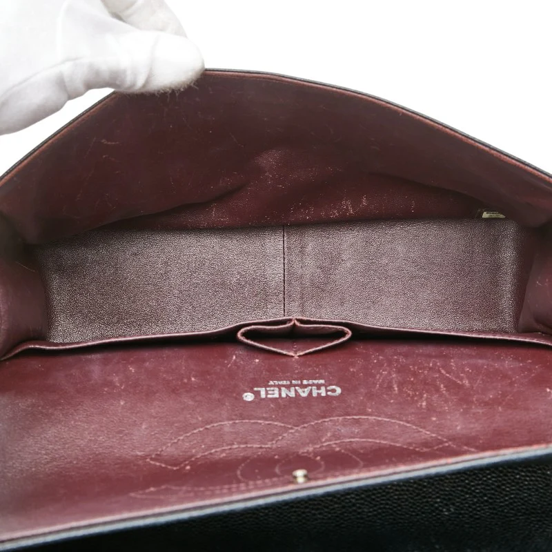 Chanel Caviar Double Flap Chain Bag