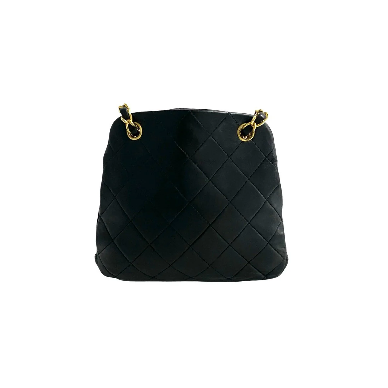 Chanel Lambskin Matelasse Chain Shoulder Bag