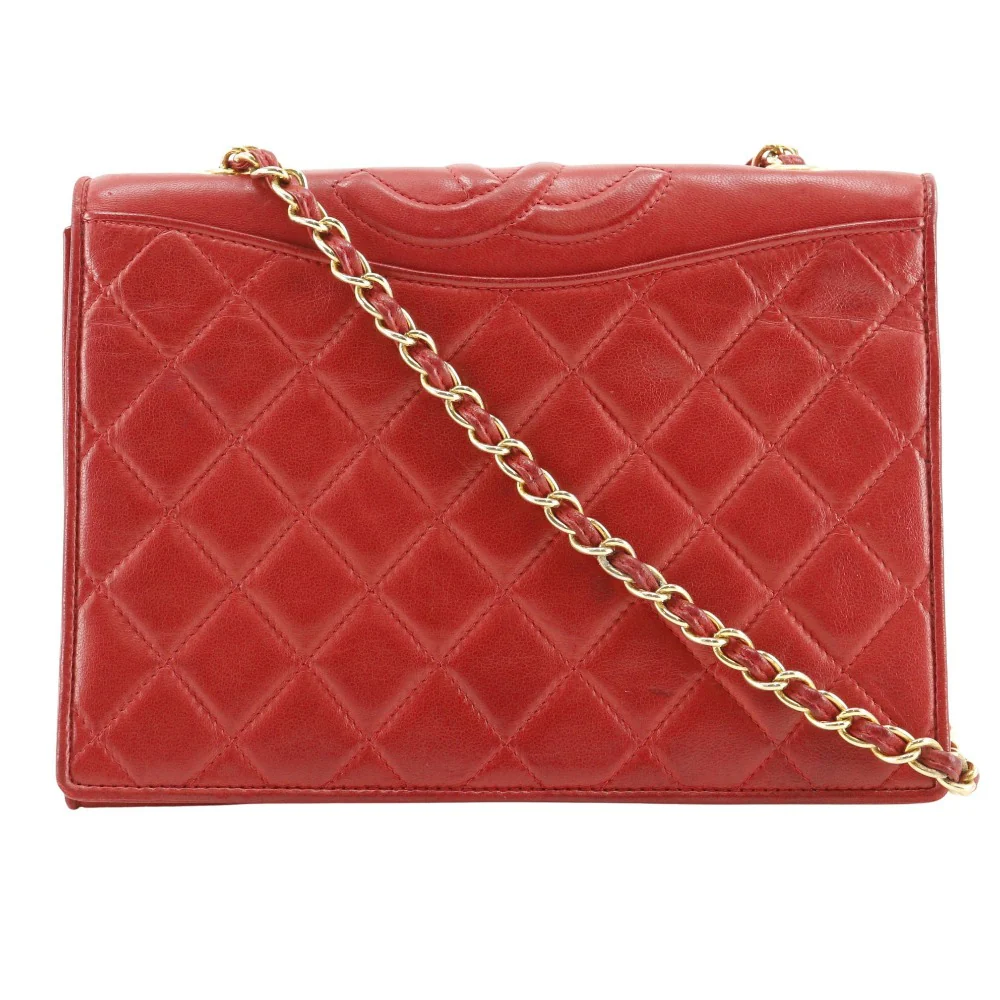 Chanel Lambskin Chain Shoulder Bag