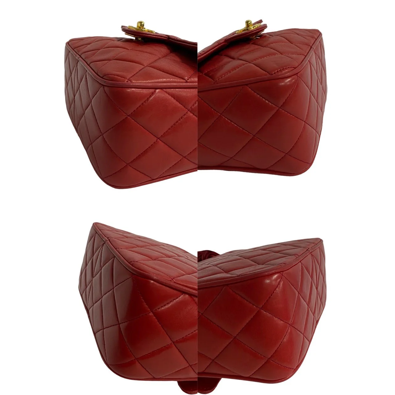 Chanel Lambskin Matelasse Tassel Chain Shoulder Bag