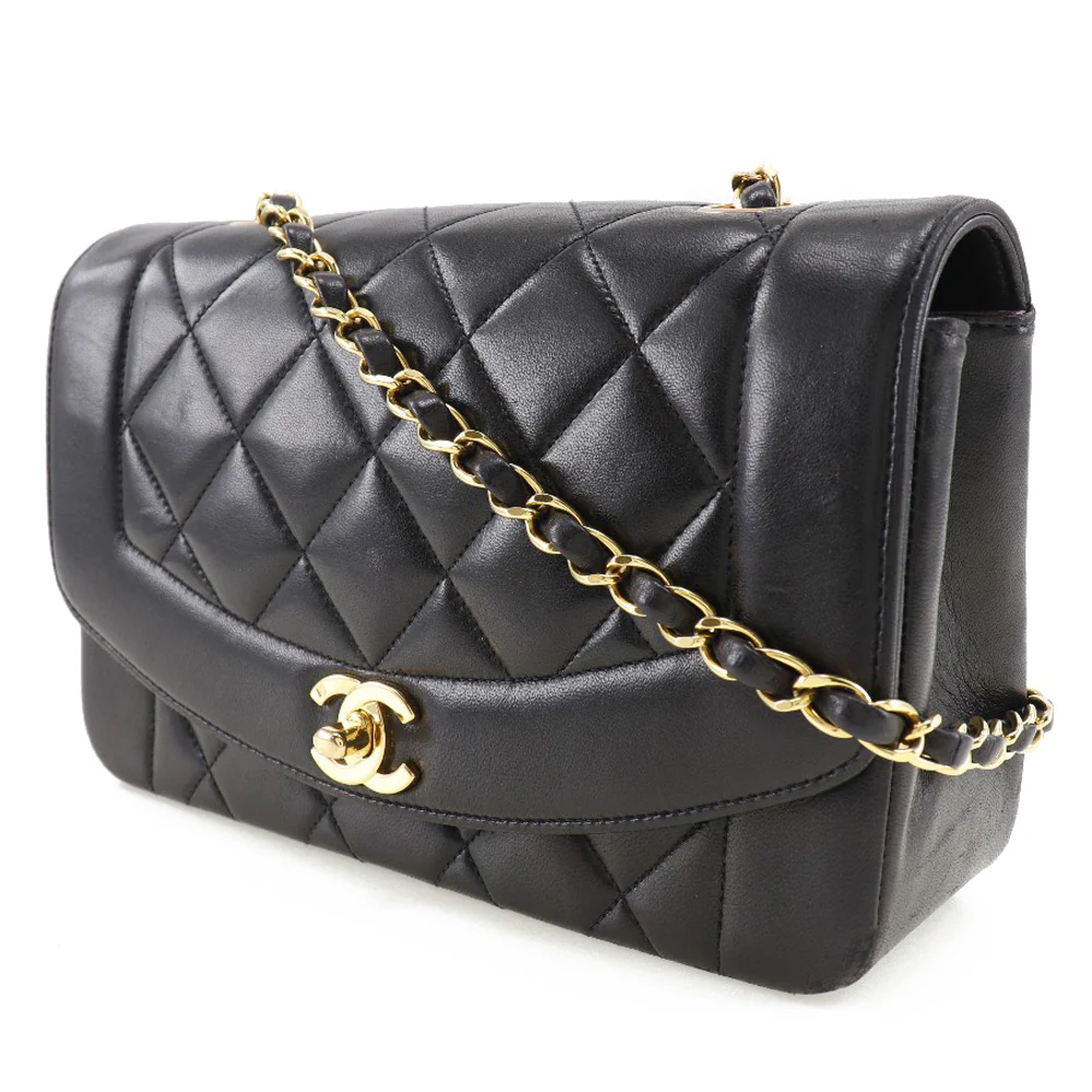 Chanel Lambskin Chain Shoulder Bag