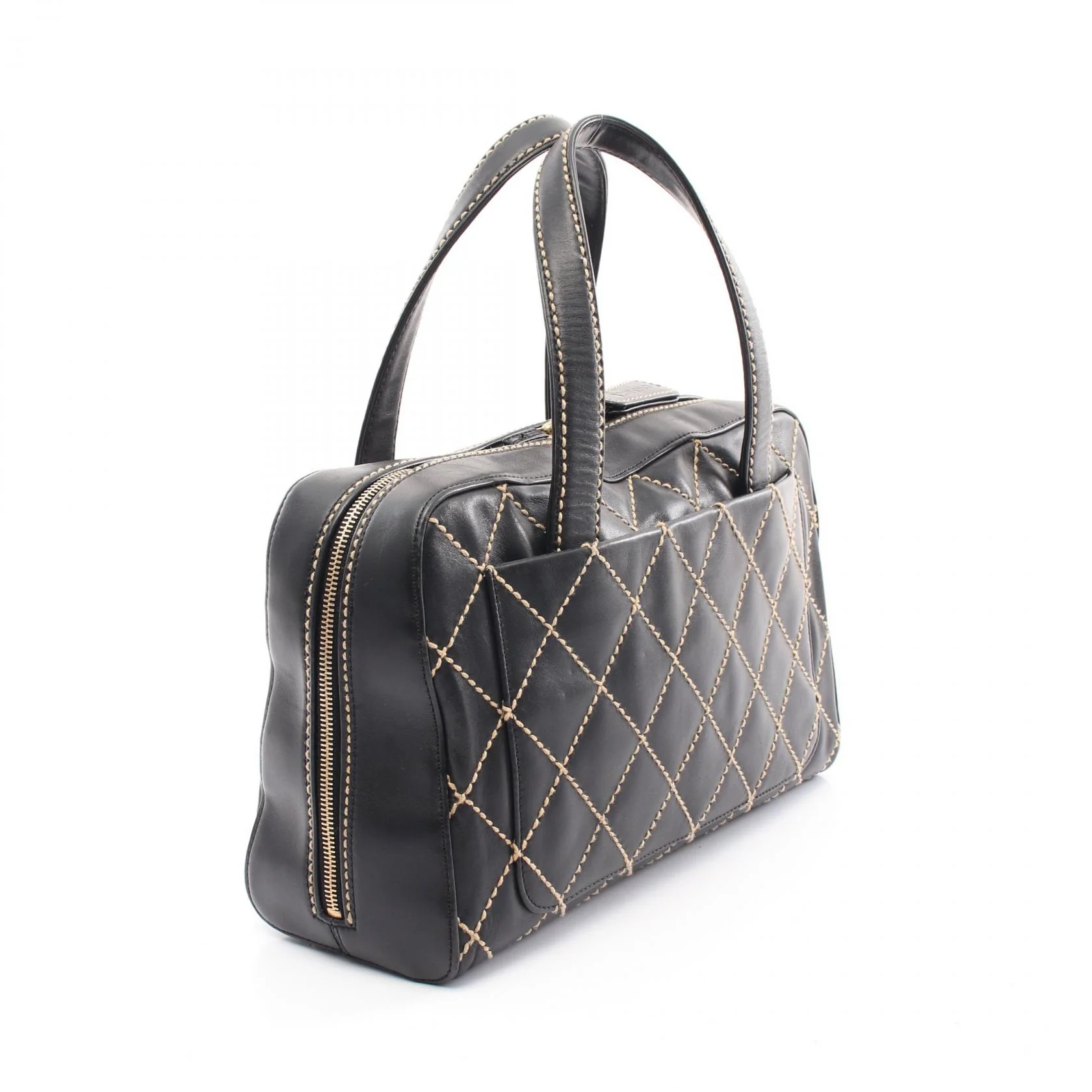Chanel Wild Stitch Leather Handbag A18121