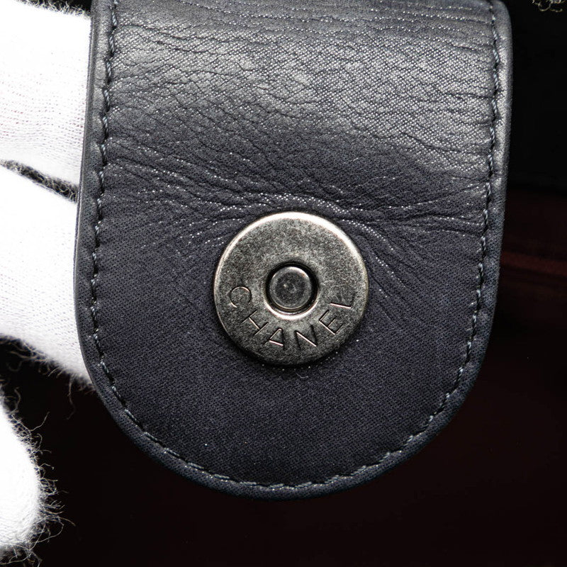 Chanel Boy Shearling Leather Chain Handbag
