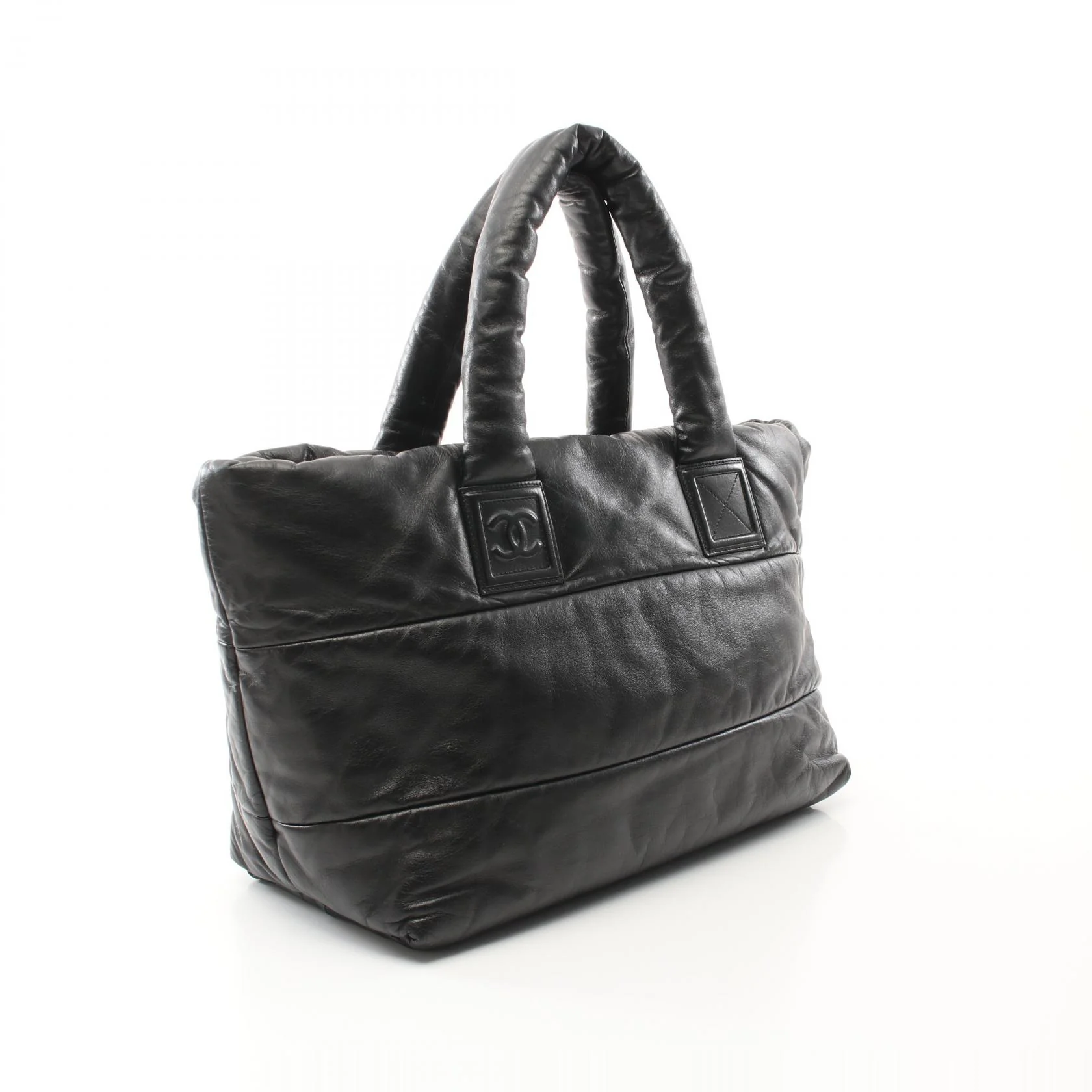 Chanel Coco Cocoon MM Leather Tote Bag A47107