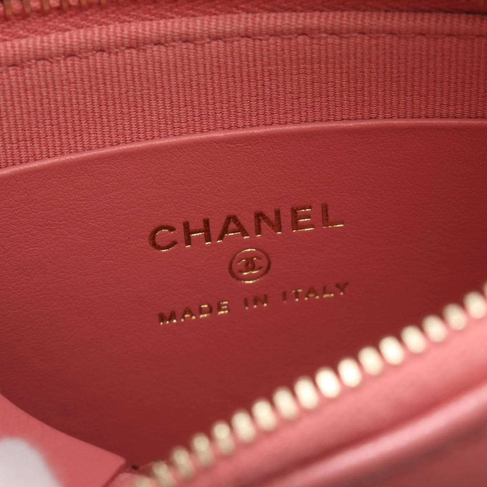 Chanel Lambskin Matelasse Chain Shoulder Bag
