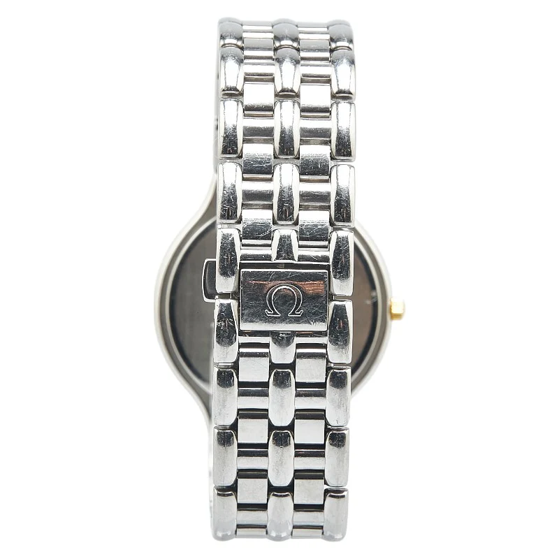 Omega De Ville Quartz Watch Stainless Steel K18YG
