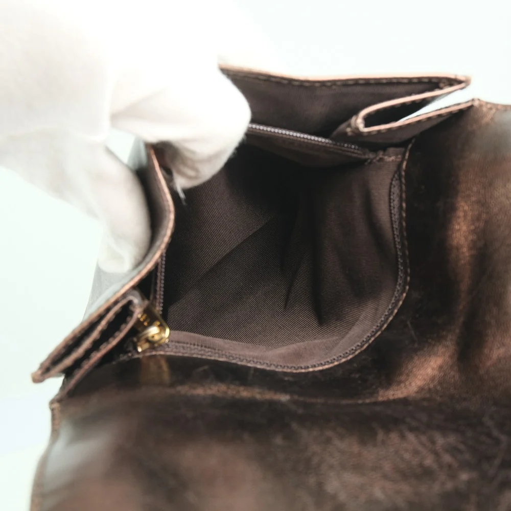 Chanel Bronze Calf Shoulder Bag
