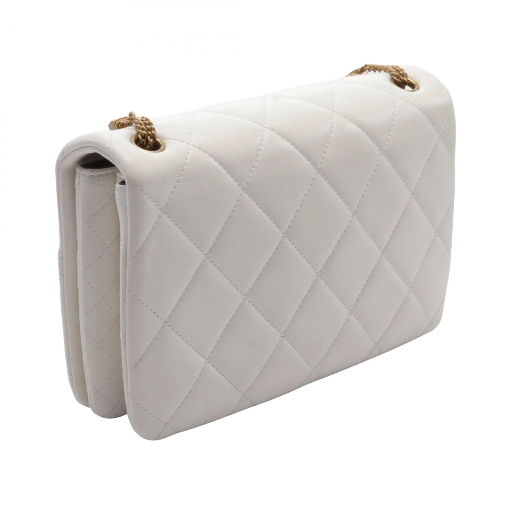 Chanel Lambskin Flap Shoulder Bag AS2976