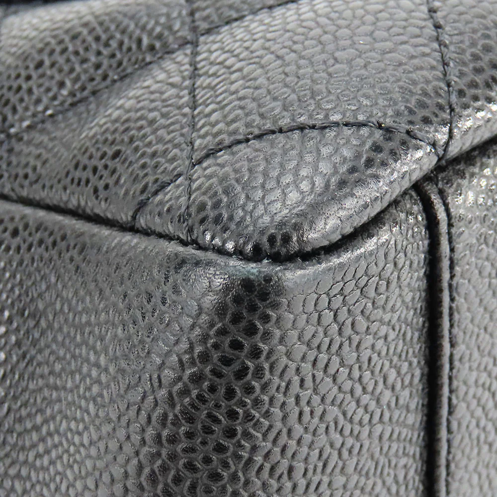 Chanel Caviar Skin Tote Bag GST Black