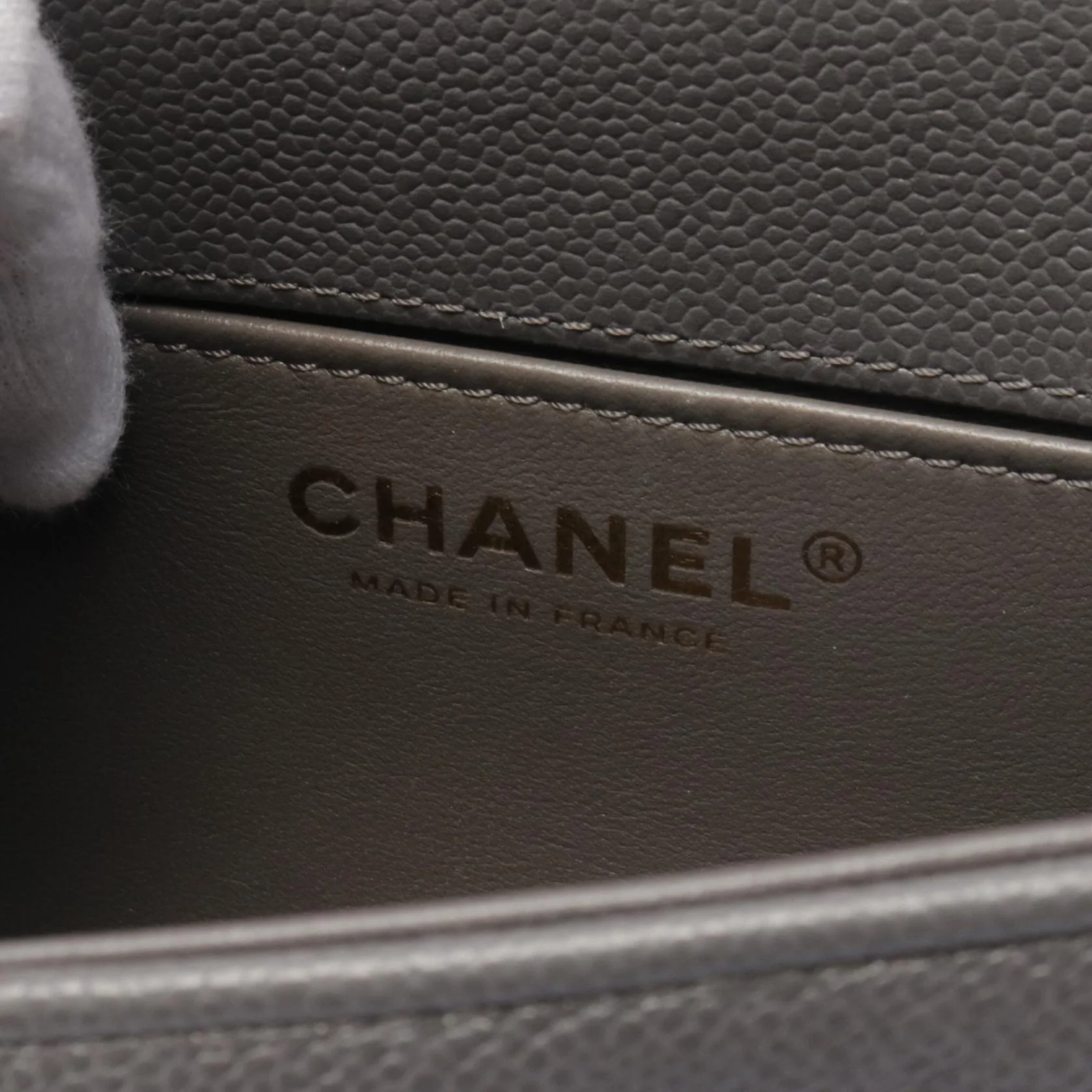 Chanel Boy Small Shoulder Bag Caviar Leather