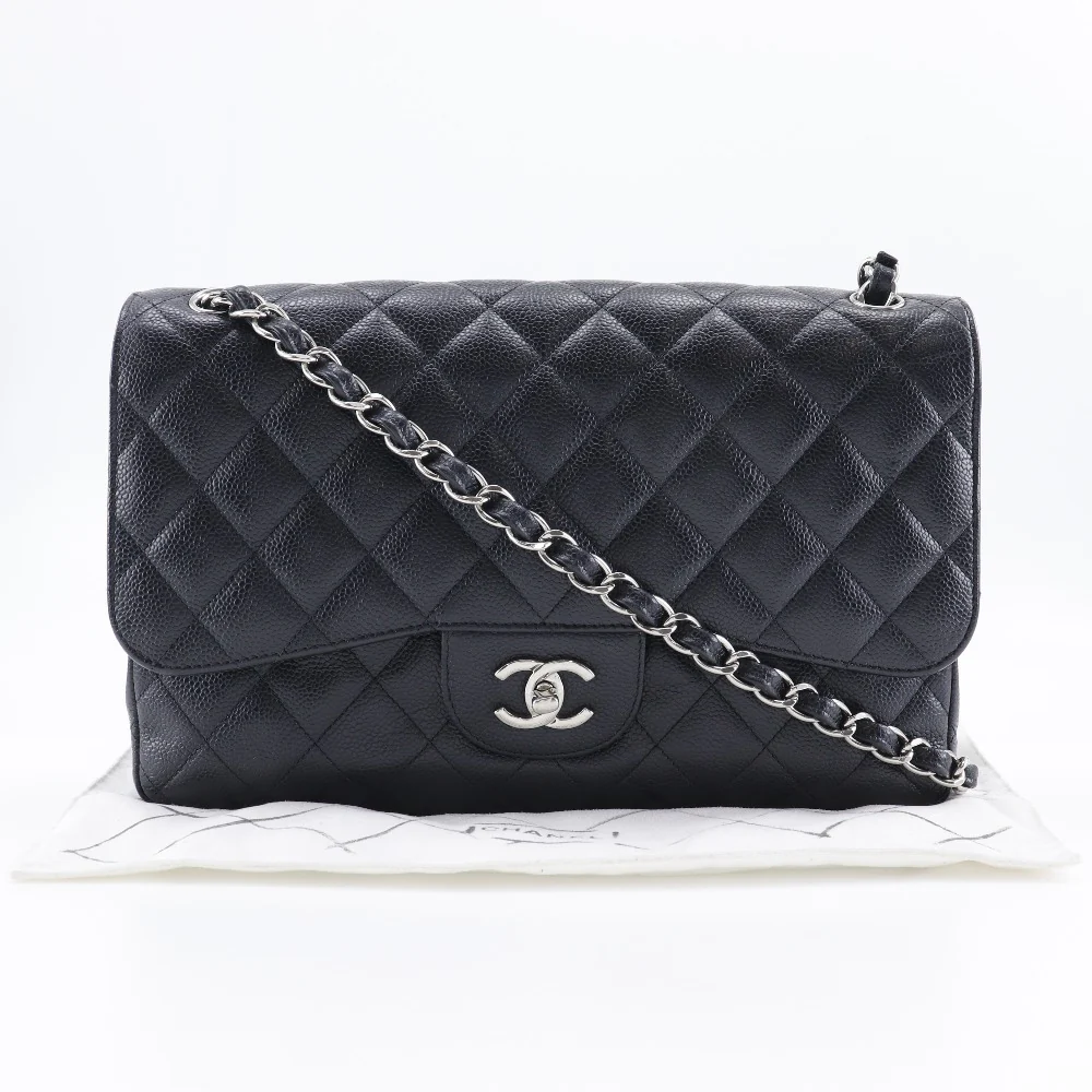 Chanel Caviar Skin Shoulder Bag A58600