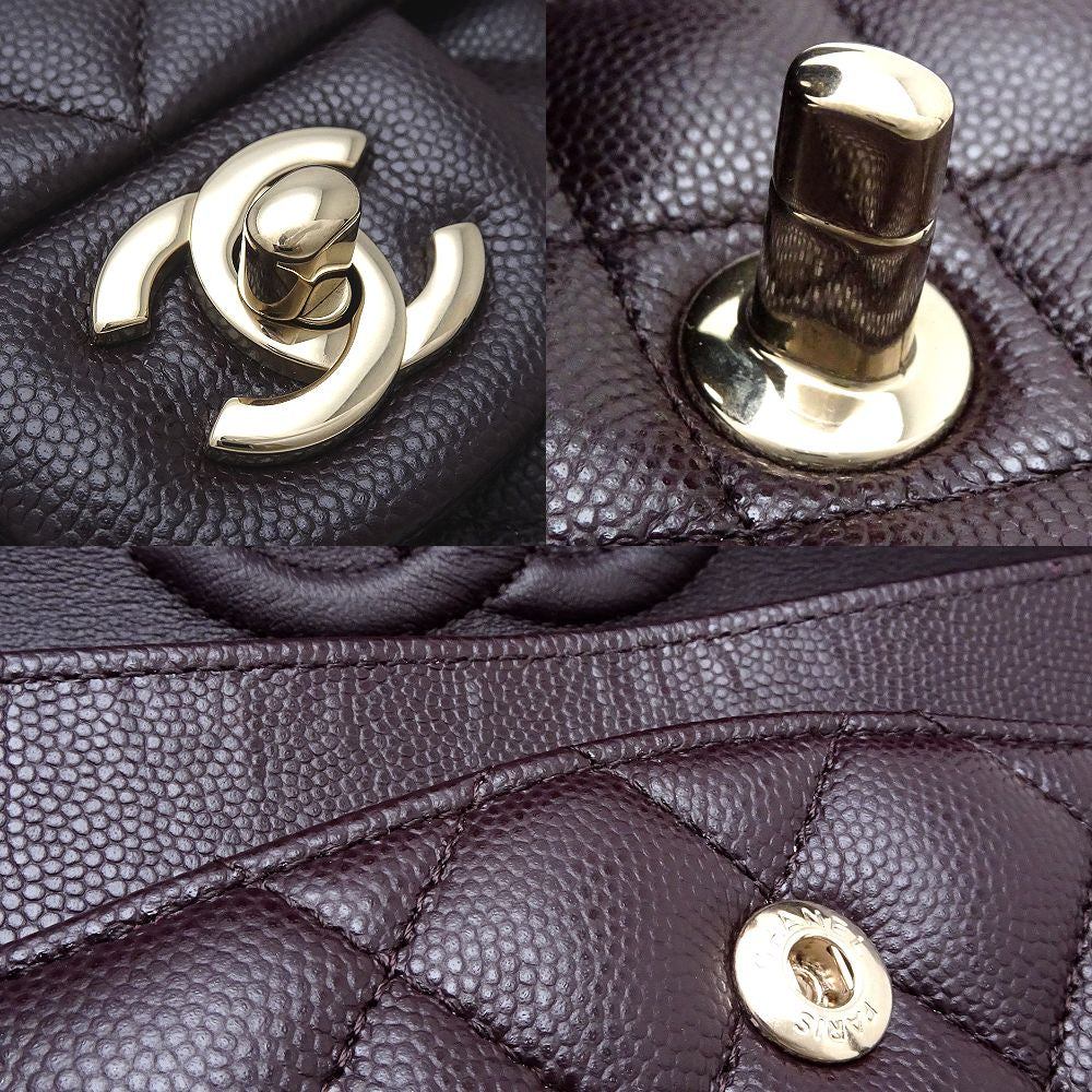 Chanel Caviar Chain Shoulder Bag A01112