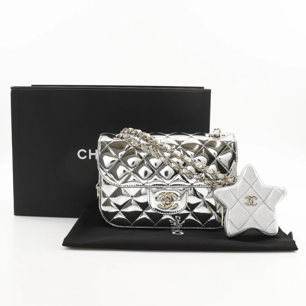 Chanel Chain Shoulder Bag & Coin Purse