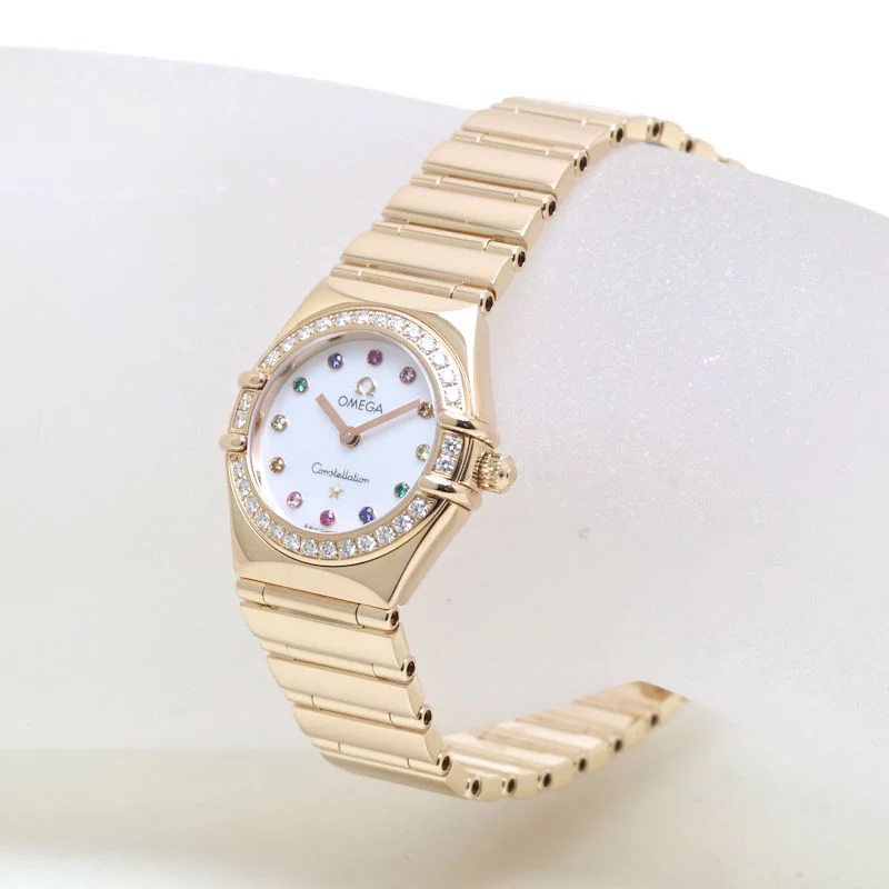 Omega Constellation Mini Iris Diamond Quartz Watch