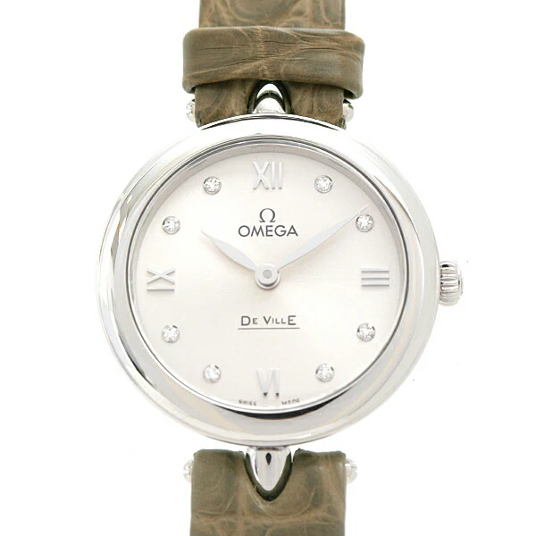 Omega De Ville Prestige Quartz Watch 8P Diamond