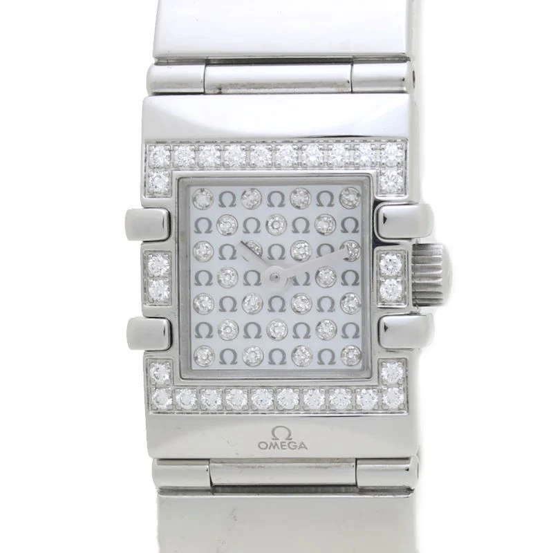 Omega Constellation Quadra Mini Diamond Quartz Watch 1539.77.00