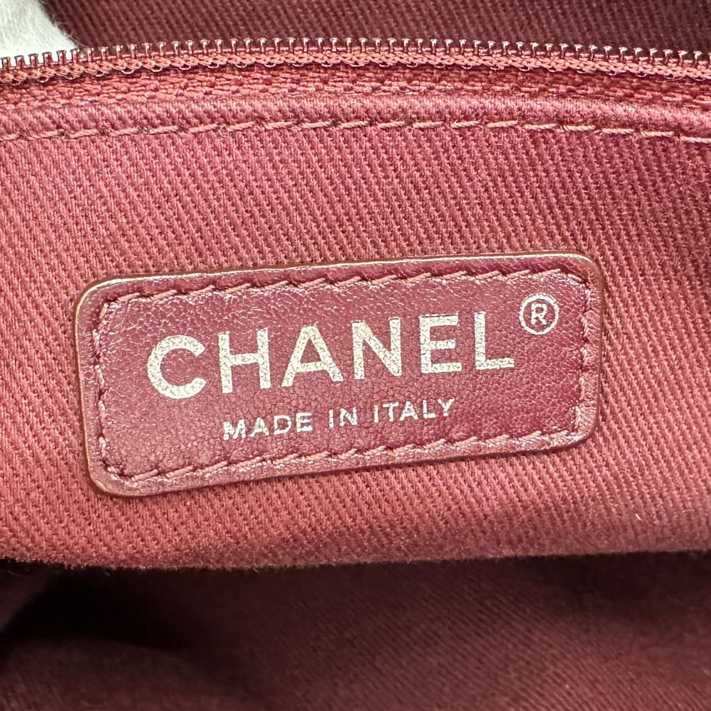Chanel Cambon Patent Leather Tote Bag