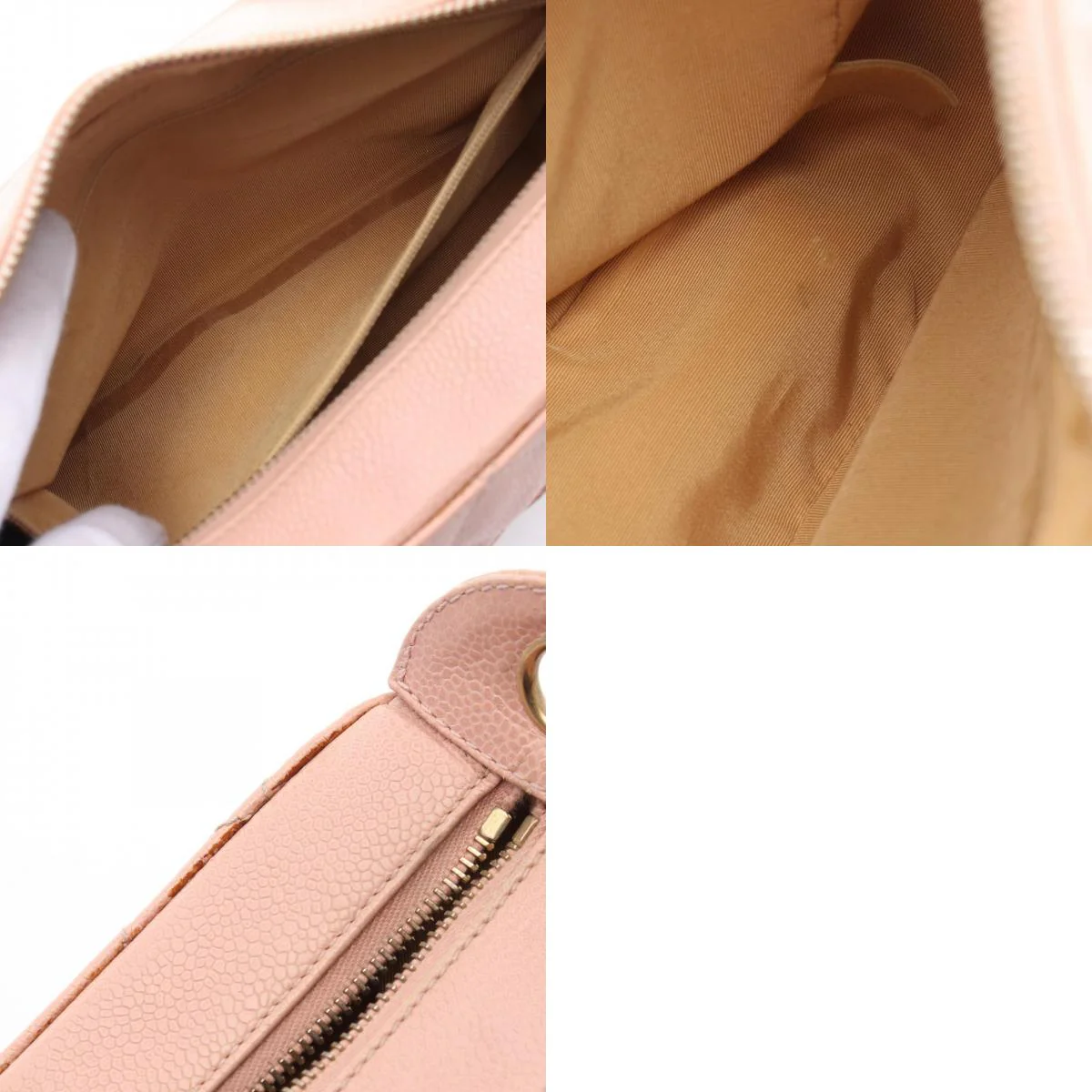 Chanel Matelasse Leather Shoulder Bag Pink