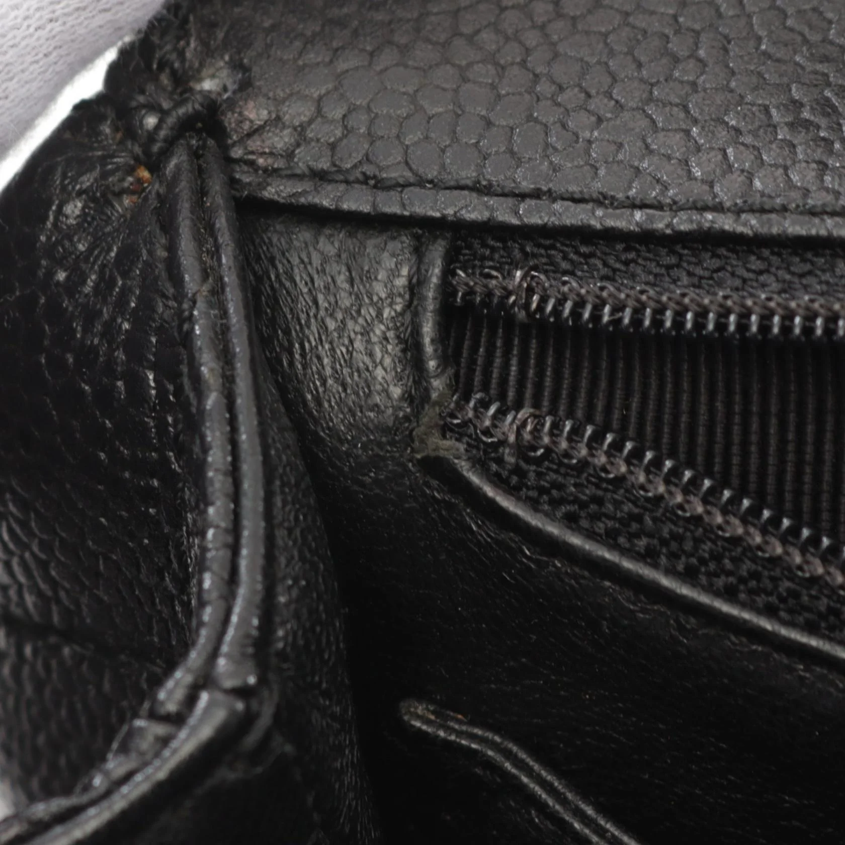 Chanel Matelasse Leather Handbag Black A12397