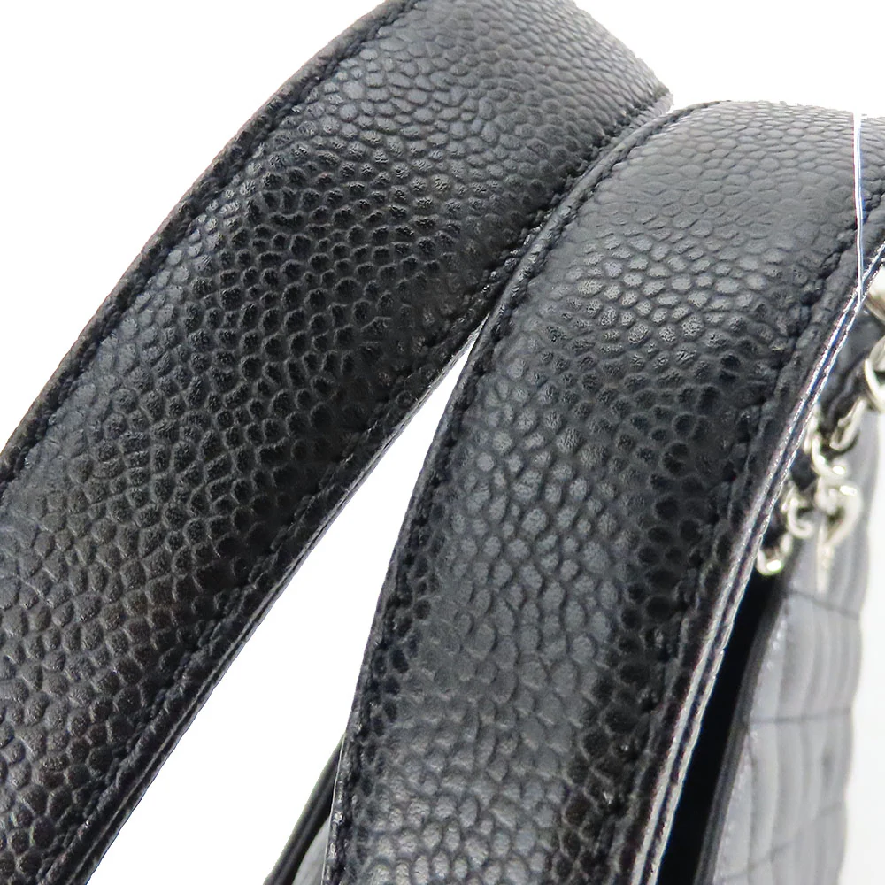 Chanel Caviar Skin Tote Bag GST Black