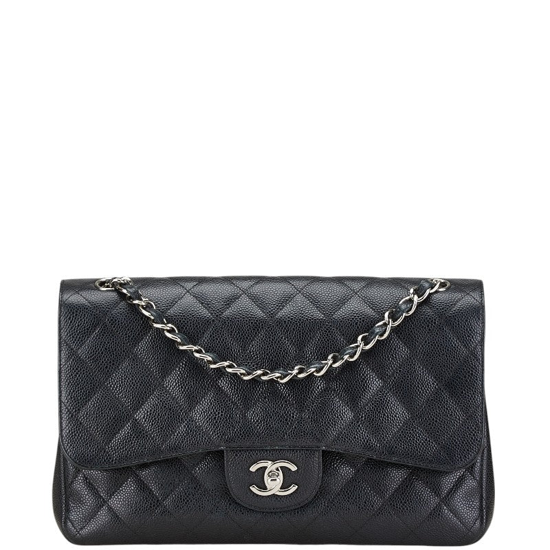 Chanel Caviar Double Flap Chain Bag