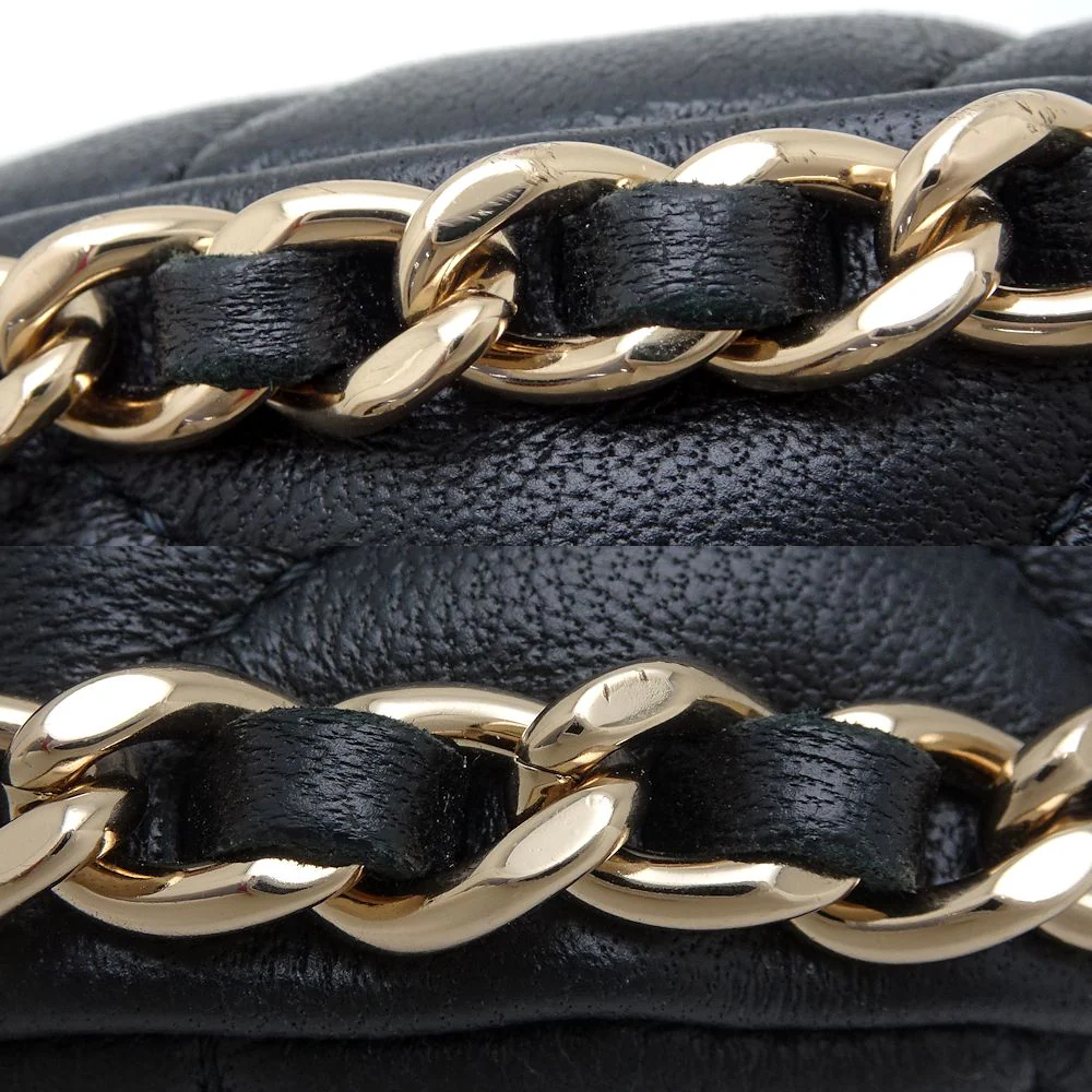 Chanel Small Hobo Shoulder Bag Black