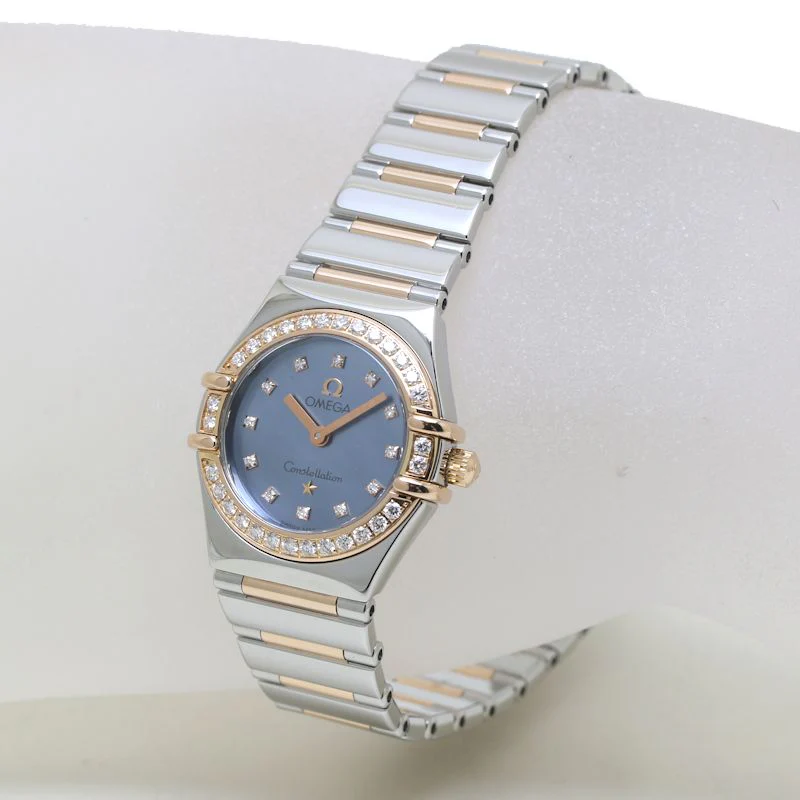 Omega Constellation Mini 1357.77.00 Diamond Quartz Watch