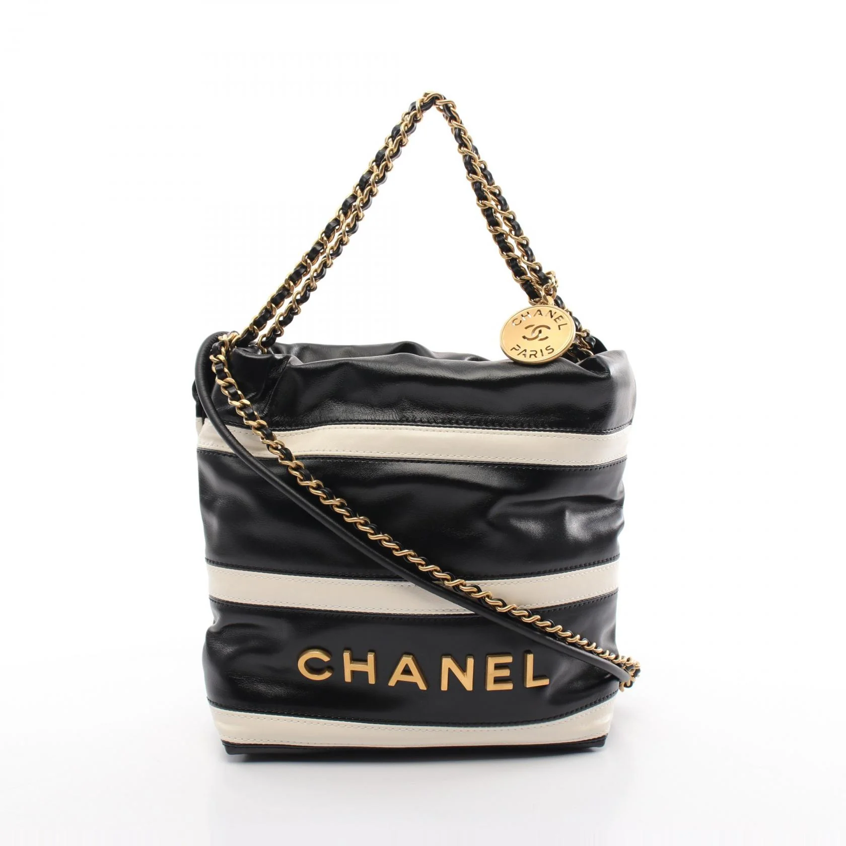 Chanel 22 Mini Lambskin Shoulder Bag AS3980